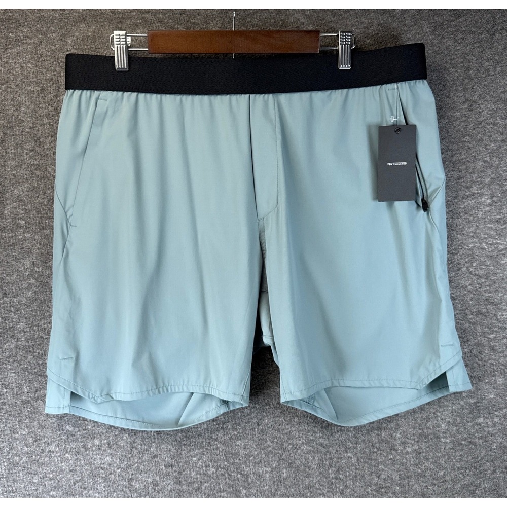 NWT Ten Thousand Tactical Short Men XXL Troop Blue 7 Inch Inseam Unlined Gym Run
